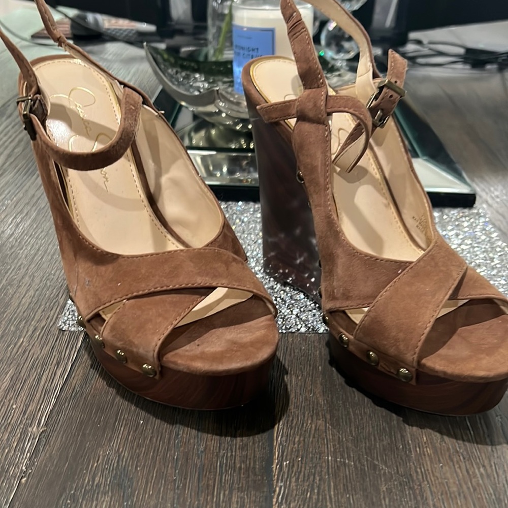 Brand new Wedges- Jessica Simpson.
